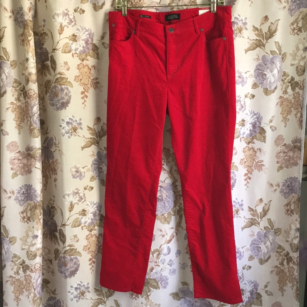 🆕 TALBOTS VELVET STRETCH SLACKS